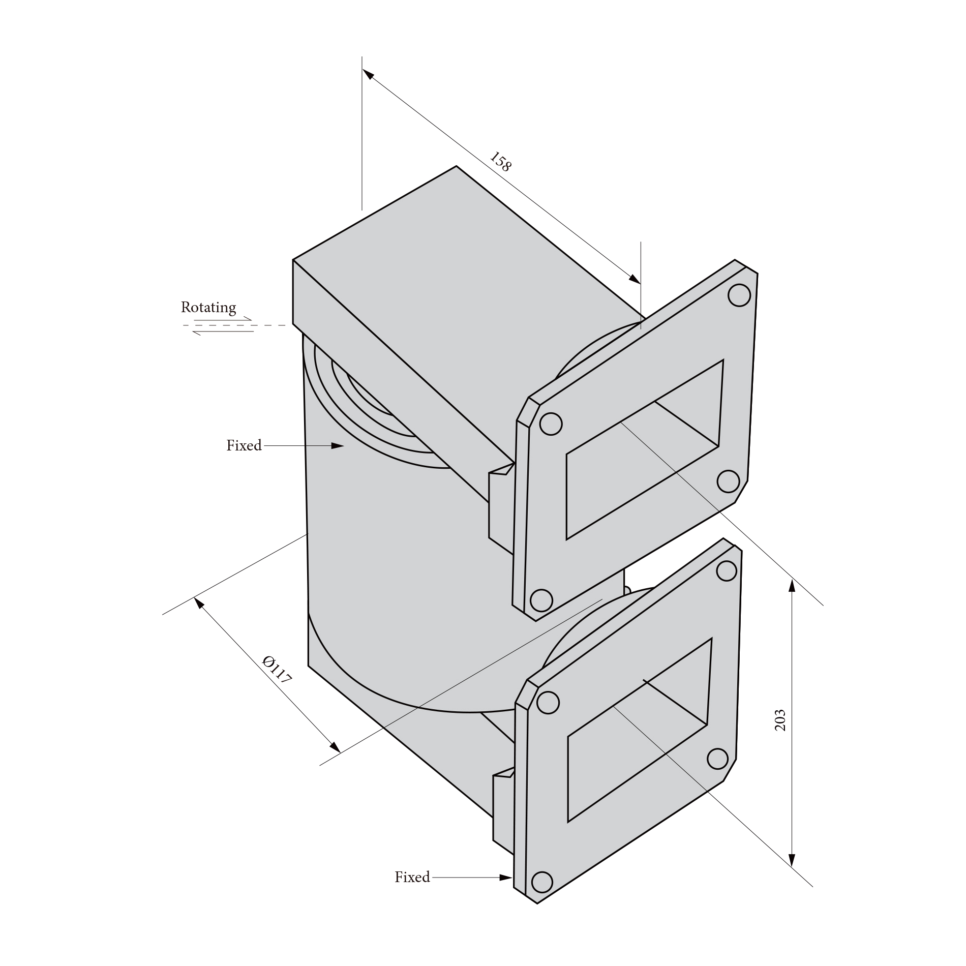 ��·������ת�ؽ�RJ153132 2.7 - 3.2 GHz FDP32��ͷ